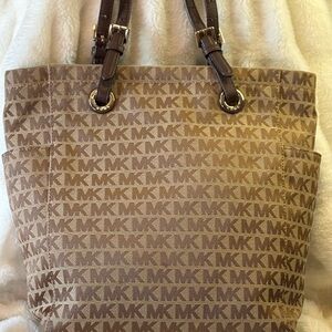 Michael Kors Tan Signature Tote